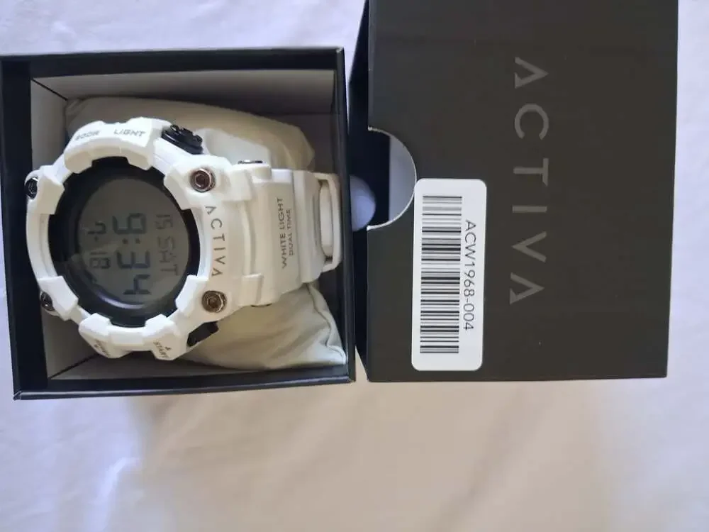 Activa Kadron X Invicta Digital Men's Watch ACW1968-004 White